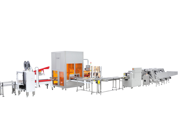 棒棒冰枕包自動開箱、裝箱、封箱打包線